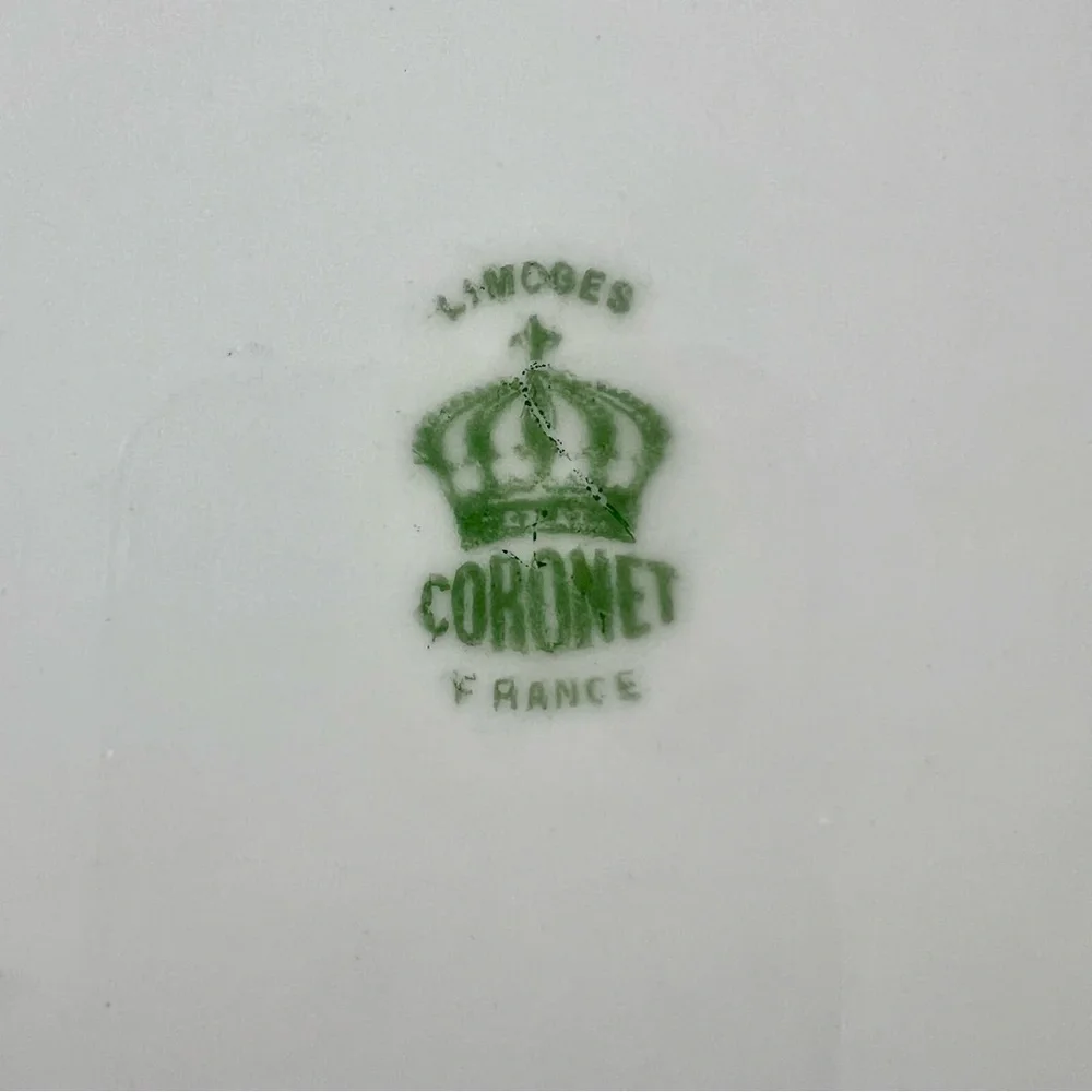 3 PCs Antique Coronet Limoges Porcelain Pheasants 10” Plates - Signed L Coudent‎
